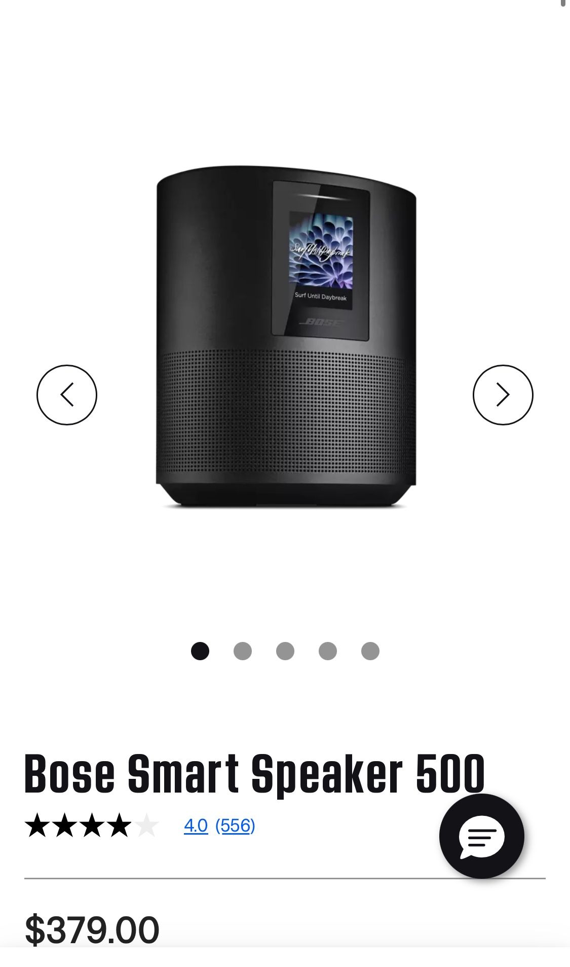 Bose Smart Speaker 500!!