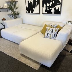 Picasso Sectional couch With Storage And Sleeper