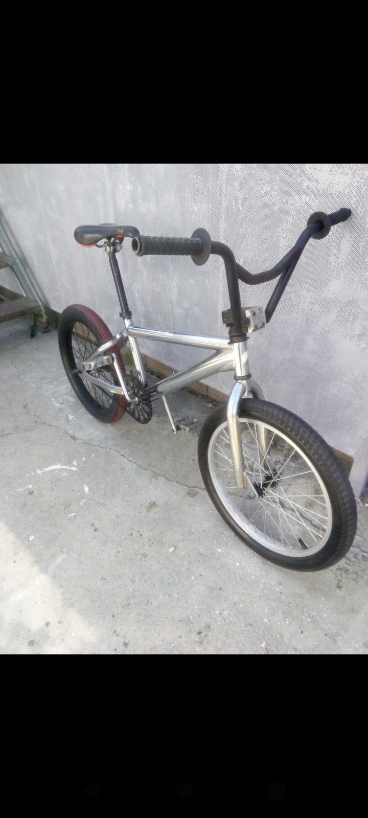 CHROME BMX BIKE FOR SALE