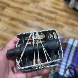 Bike Pedals, Bike Tire, 3 Water Cages 