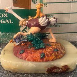 DISNEY (VINTAGE) 90’s Lion King RON LEE Signed & Numbered Statue on Marble