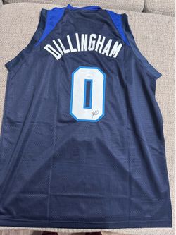 Rob Dillingham SIGNED Autograph Custom Jersey - JSA Coa Sticker Only- Minnesota