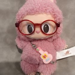 Toy Guitar & Glasses For Doll 17cm LABUBU (Doll NOT INCLUDED)