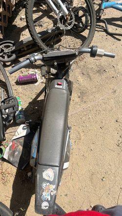 Electric Scooter with Seat