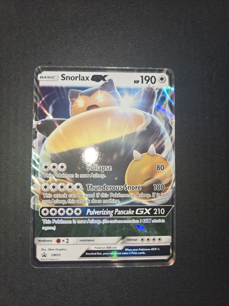 Snorlax GX, SunMoon Promo