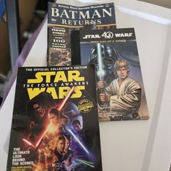 Star Wars And Batman Books And Comics