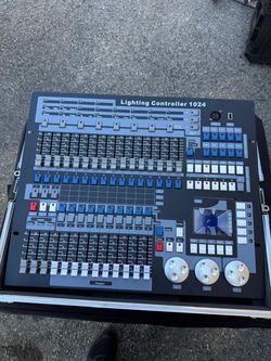 SHEHDS DMX 1024 Console – Professional Stage Lighting Controller W/case