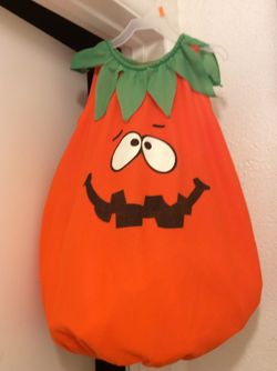Funny pumpkin costume