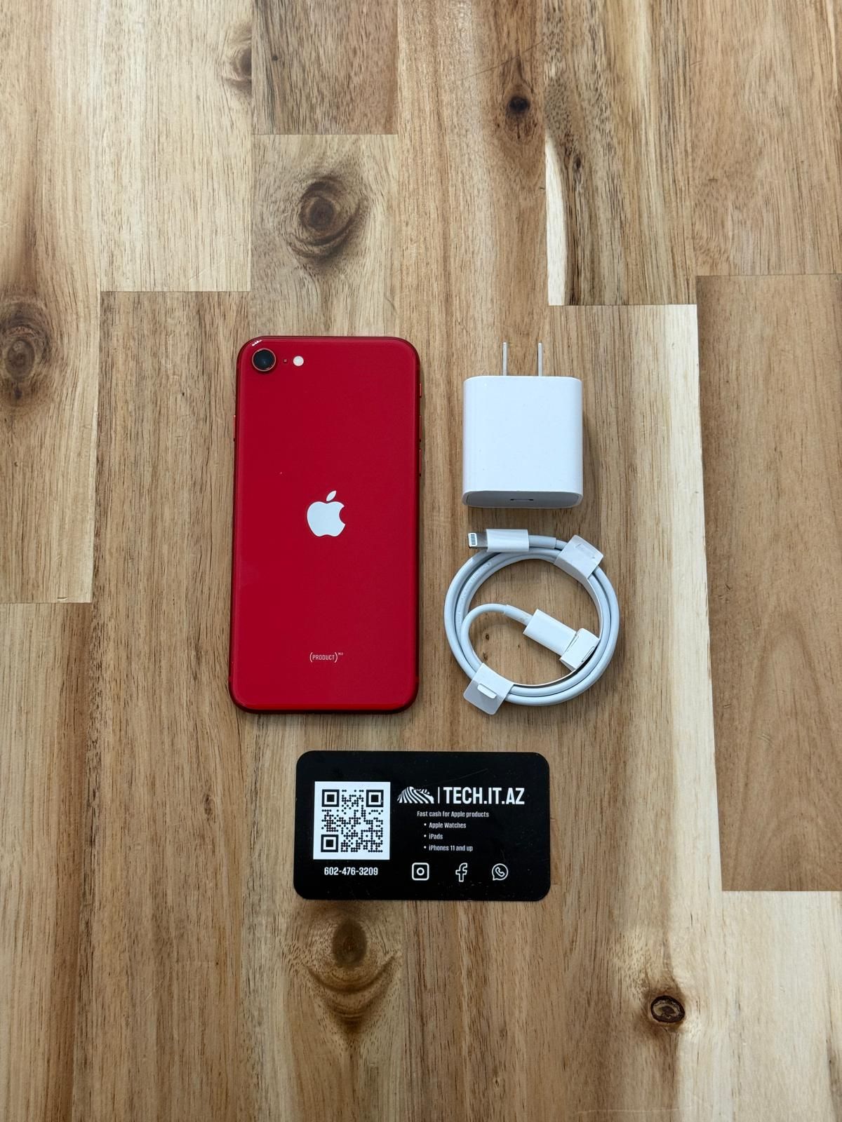 📱 iPhone SE | 64GB | Red | Cricket Only | Hablo Español