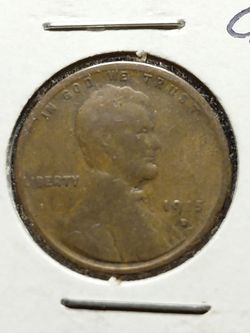 1915DLincoln Wheat Penny