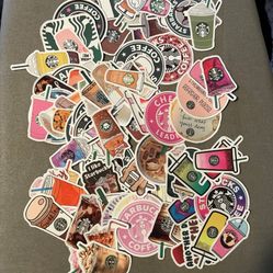 Stickers Starbucks Coffee Stickers Latte Refresher Frappachino Dog Cat Sticker Tumbler Decor