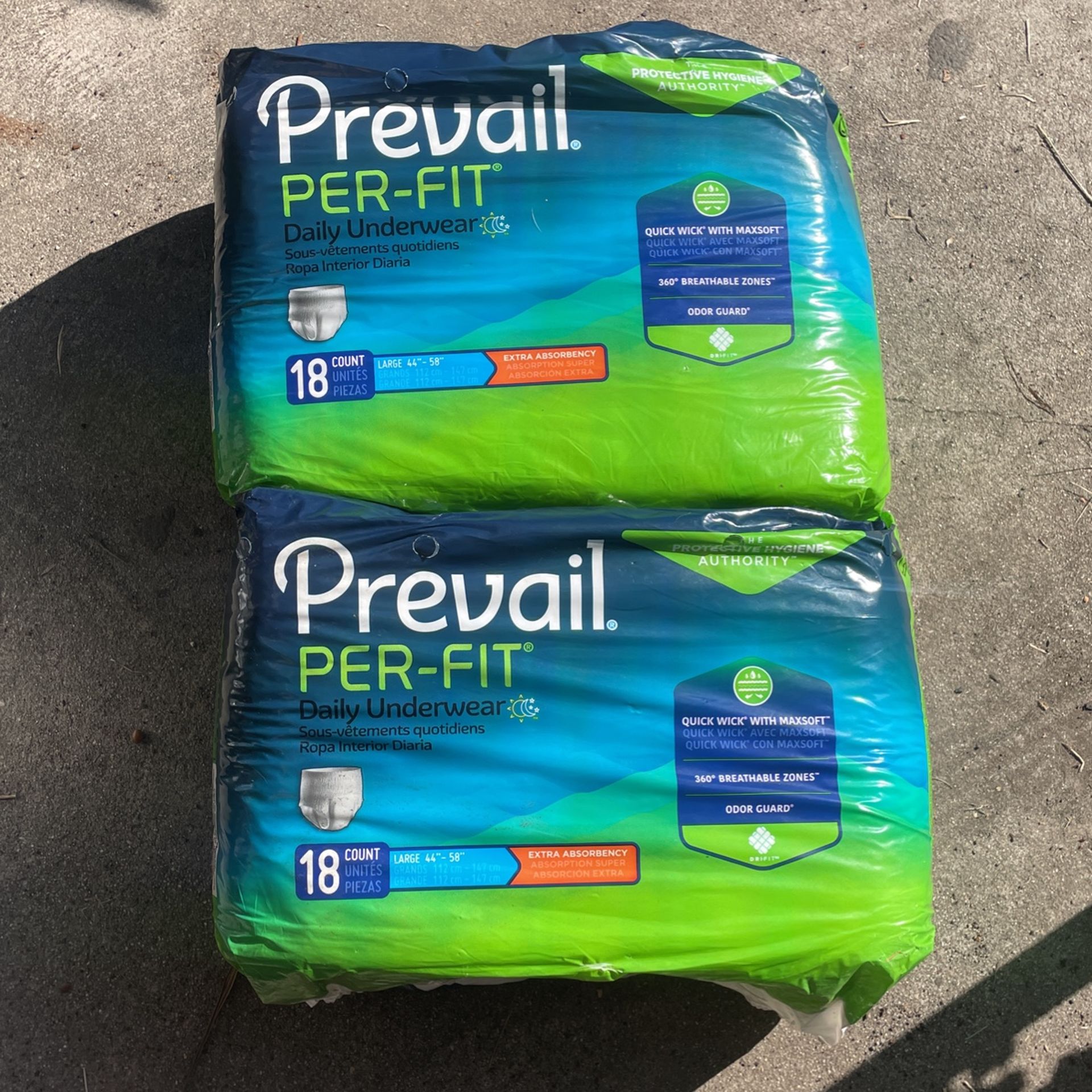 Prevail Large Adult Underwears