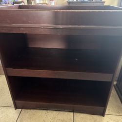 Wooden Changing Table / Bookshelf