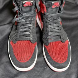 Men’s Jordan 1 Flyknit Bred