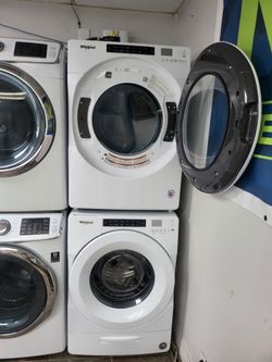 SET WHILPPOL WASHER AND DRYER ELECTRIC