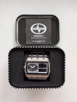 Collectors Watch - Scion - Midnight - Stainless Steel