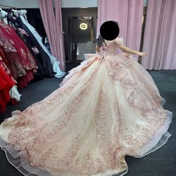 Quinceañera Dress Blush Pink
