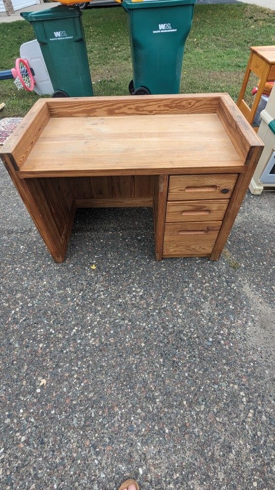 Solid Wood Desk