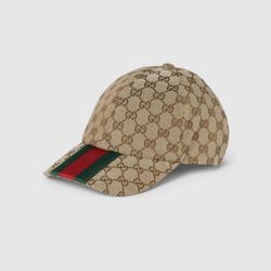 Gucci GG canvas baseball hat