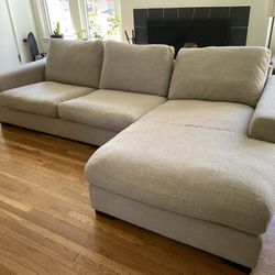 Deep Cleaned Comfy Couch
