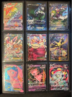 Pokemon Collection: Singles, Rayquaza, Sylveon, Alakazam, Charizard, Mew, Mewtwo, IR, HR, EX, GX, V, VMAX, VSTAR, Holo, Promo Mixed Condition