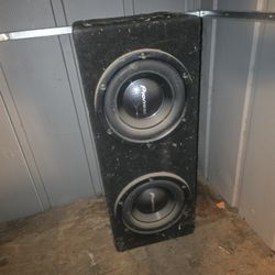 Pioneer Dual 2x10-inch subwoofers