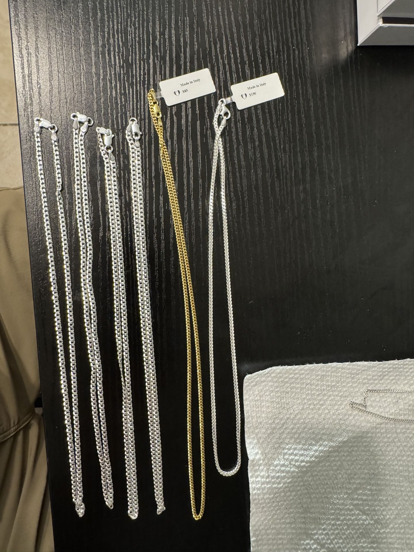 925 Sterling Silver . Gold Over 925 Sterling Silver