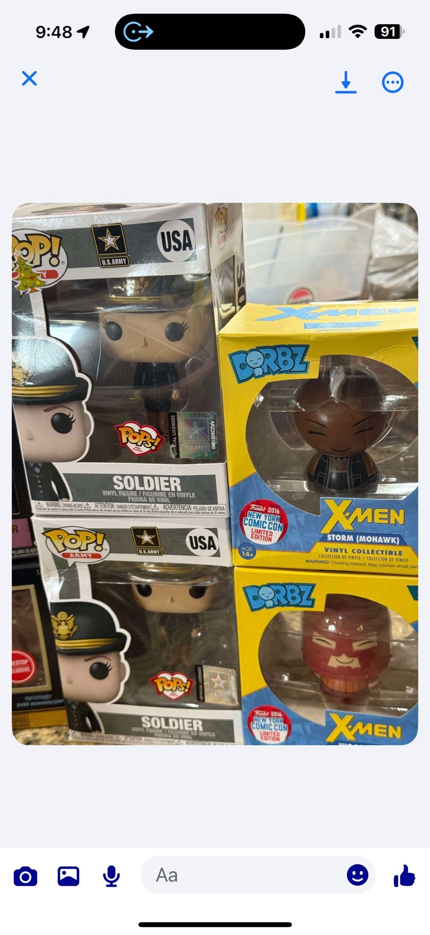 Collectible 7 Funko PopNew Toys In Box Price For All Funkos Make Offer On All