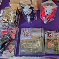 nascar action figures and car starting at $4