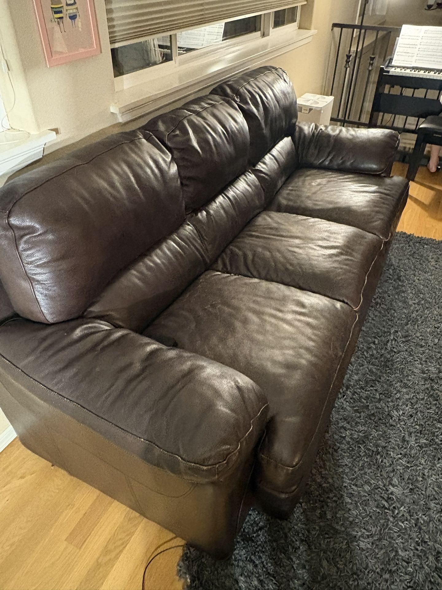 Leather Sofa
