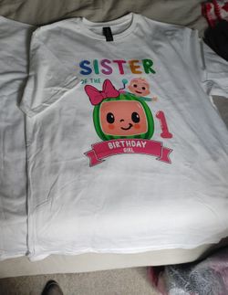 Cocomelon Birthday Sister Shirt
