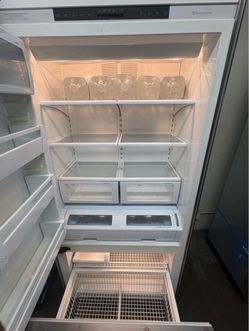 Viking 36” Stainless Steel Built-In Refrigerator – Bottom Freezer – $3,500