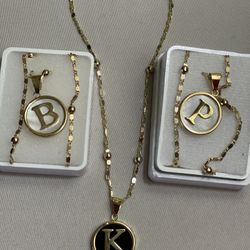 Iniciales Chapa De Oro