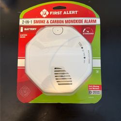 Smoke And Carbon Monoxide Alarm 2 In 1 Detector 
