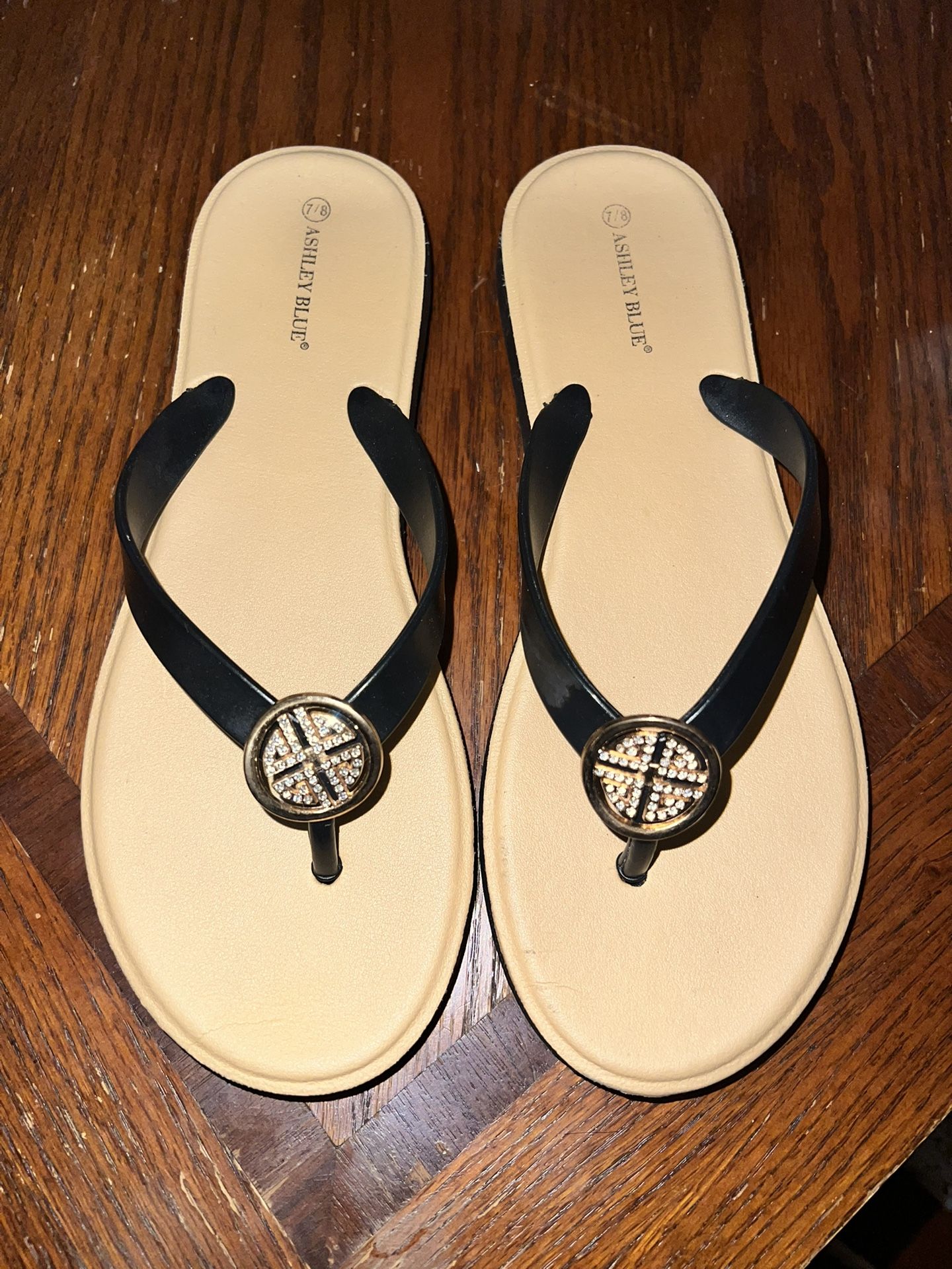 beige sandals