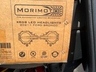 Morimoto XRGB LED Headlights – 2021+ Ford Bronco