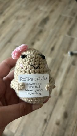 Positive Fruit & Veggie Crochet Friends