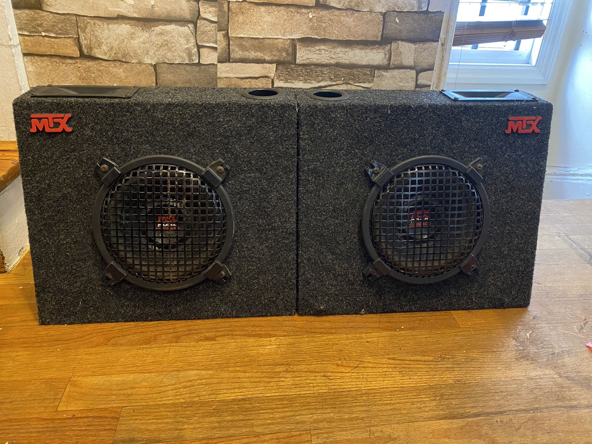 MTX TS102 10" 2-way truck box speakers