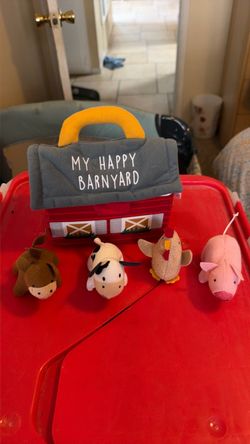 My Happy Barnyard Plush Playset