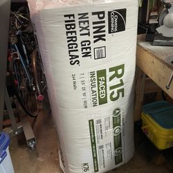 4 Sleeves New Insulation - R15 Faced Batts