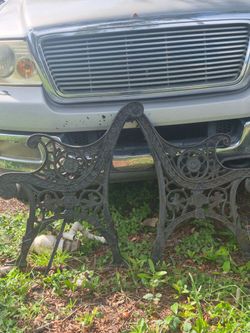 Vintage cast iron art