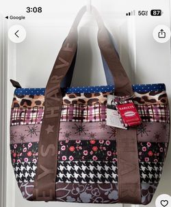 Harvey’s patchwork tote bag