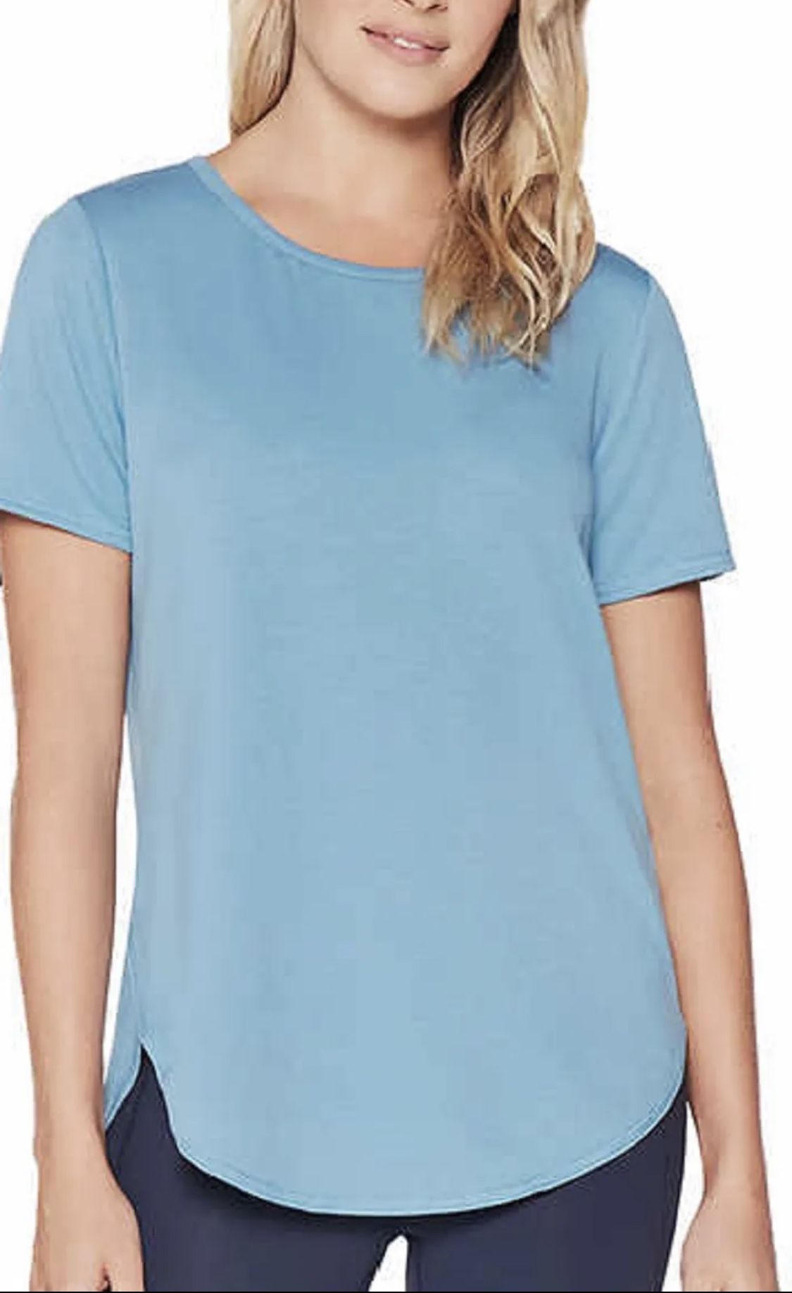 SKECHERS TUNIC TOP XXL SKY BLUE NEW WITH TAGS.
