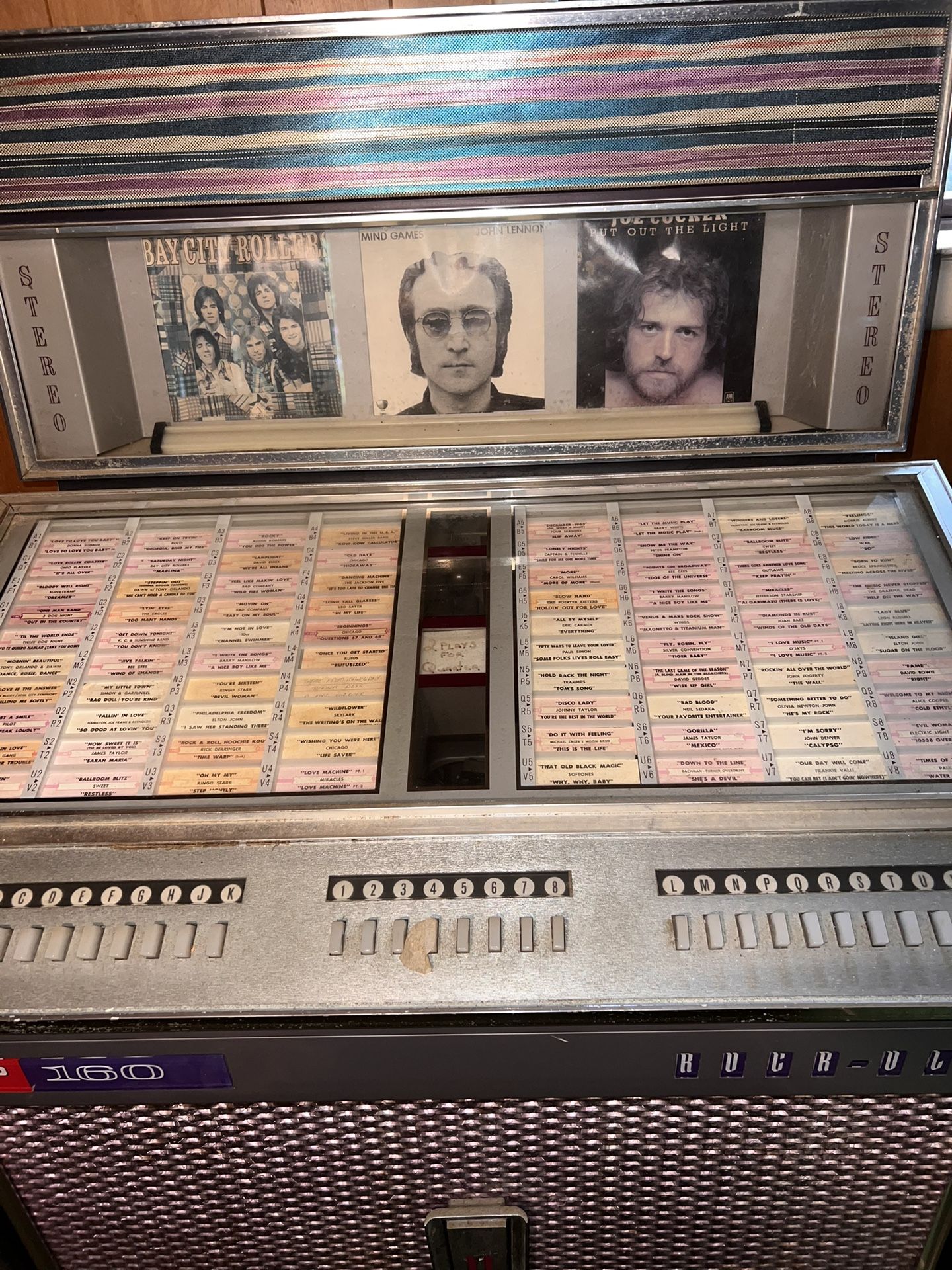 Vintage Rock-Ola GP-160 Jukebox