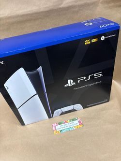 🔥 Sony PlayStation 5 Slim Digital Edition (Brand New) – PS5 Gaming Console Starting from $449 or Just $1 Down! Save $50 Instantly with Full 1-Year Wa