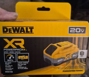 Dewalt 20v 8ah XR battery nib