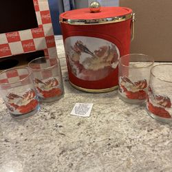 Coca-Cola Ice Bucket And 14oz tumbler Set 
