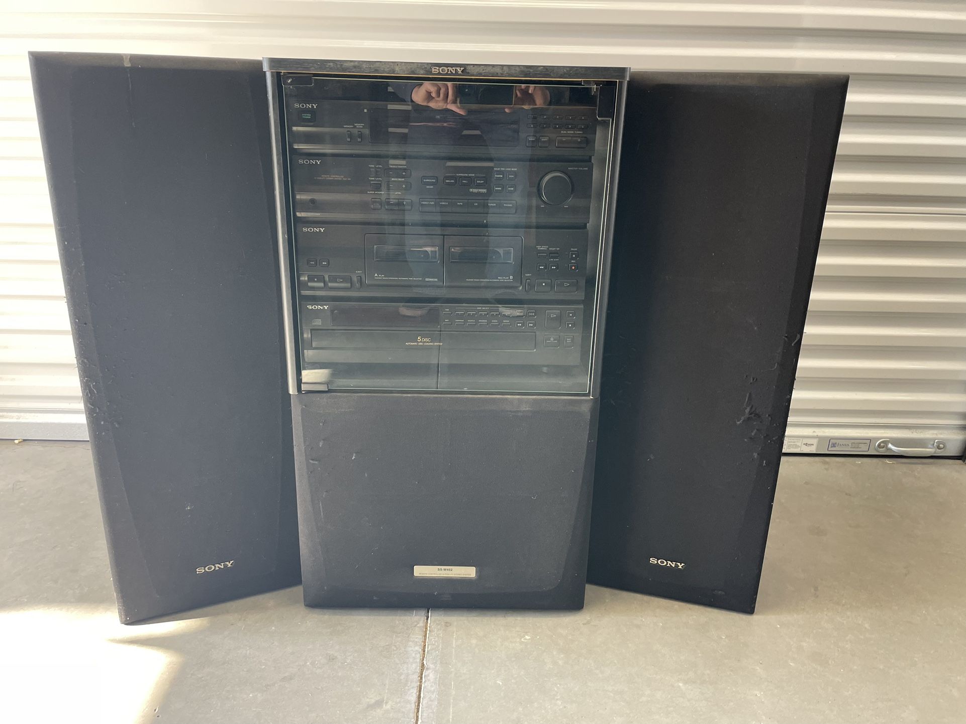Old School 1995 Sony Stereo Sound System