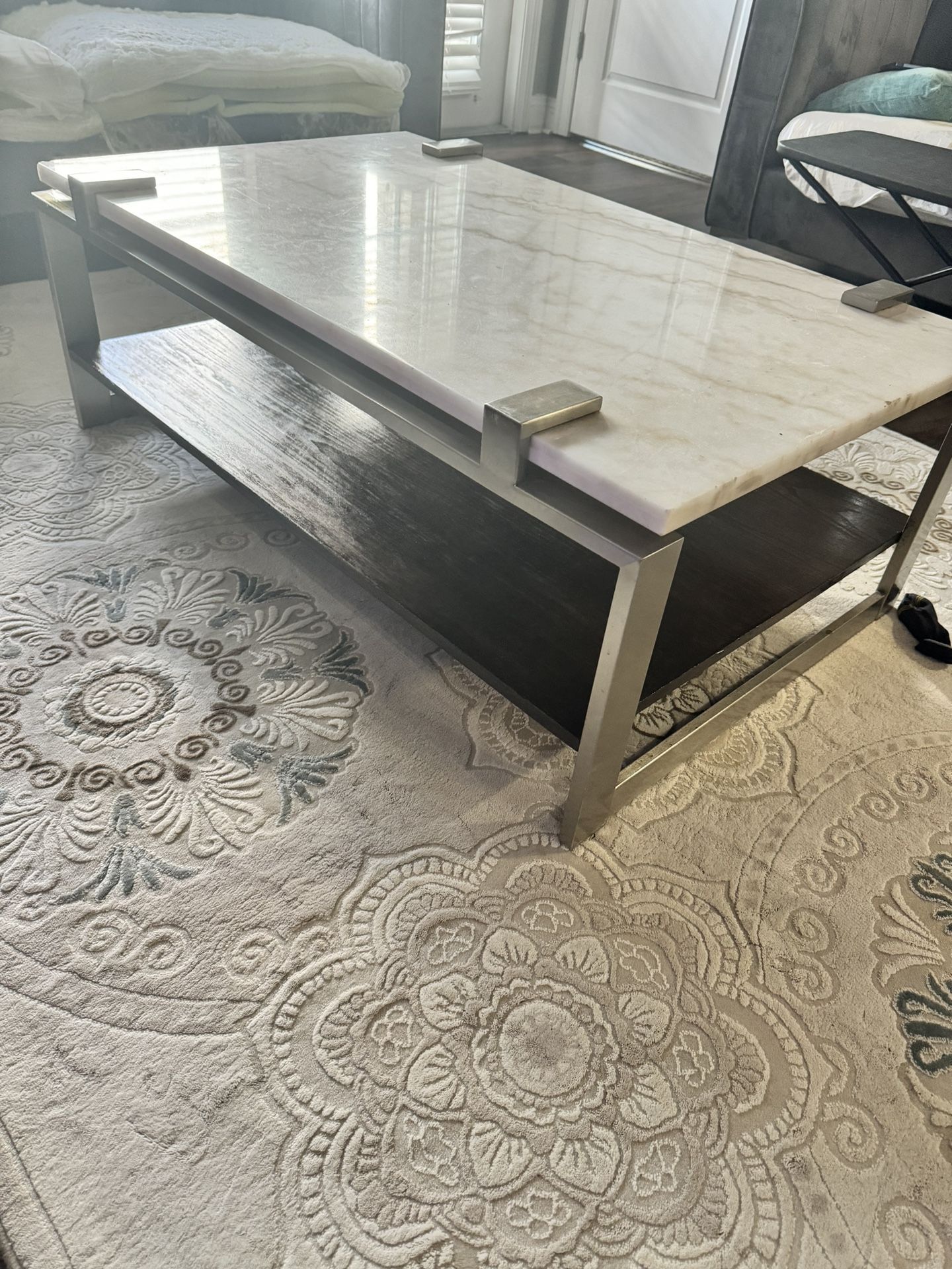 Magnussen Paradox Rectangular Coffee / Cocktail Table