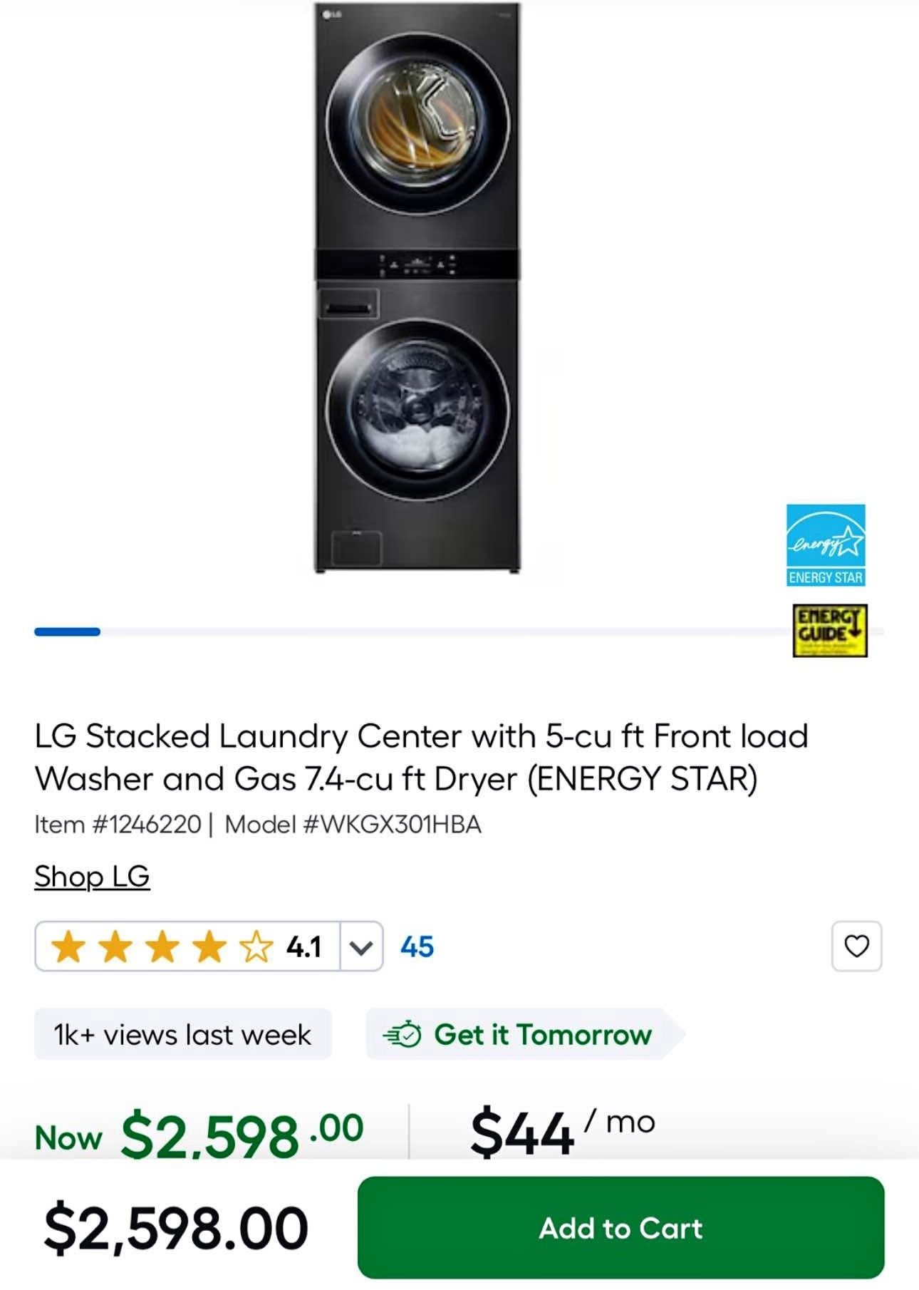 LG Laundry